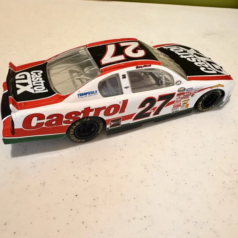 NASCAR #27 Casey Atwood Castrol GTX Die-cast 1:24 Scale Model Vtg Hasbro Heavy‎